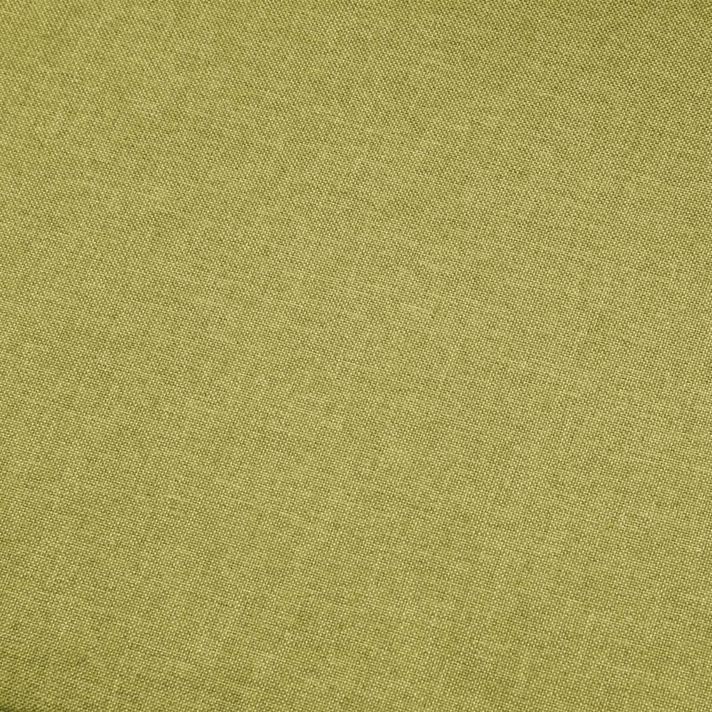 Trivietė sofa, žalios spalvos, audinys