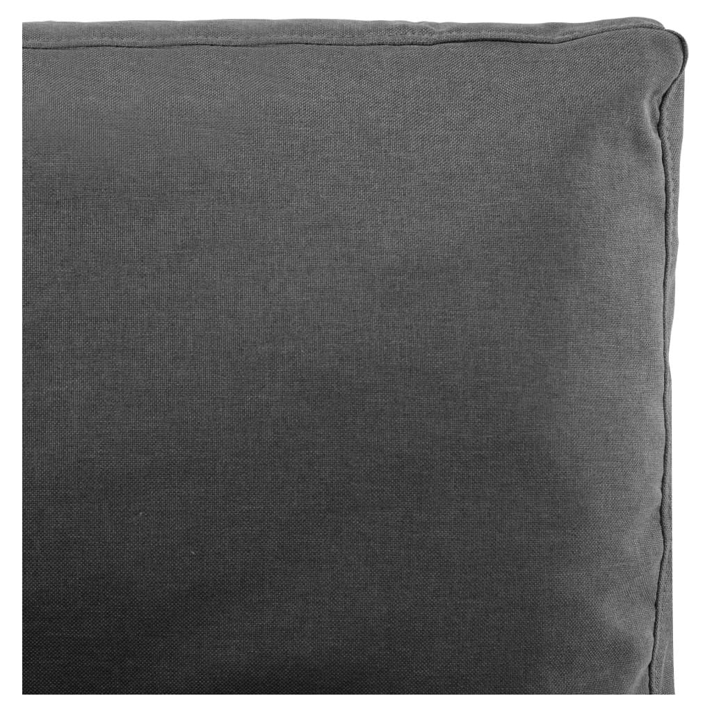 Modulinė sofa, tamsiai pilkos spalvos, audinys