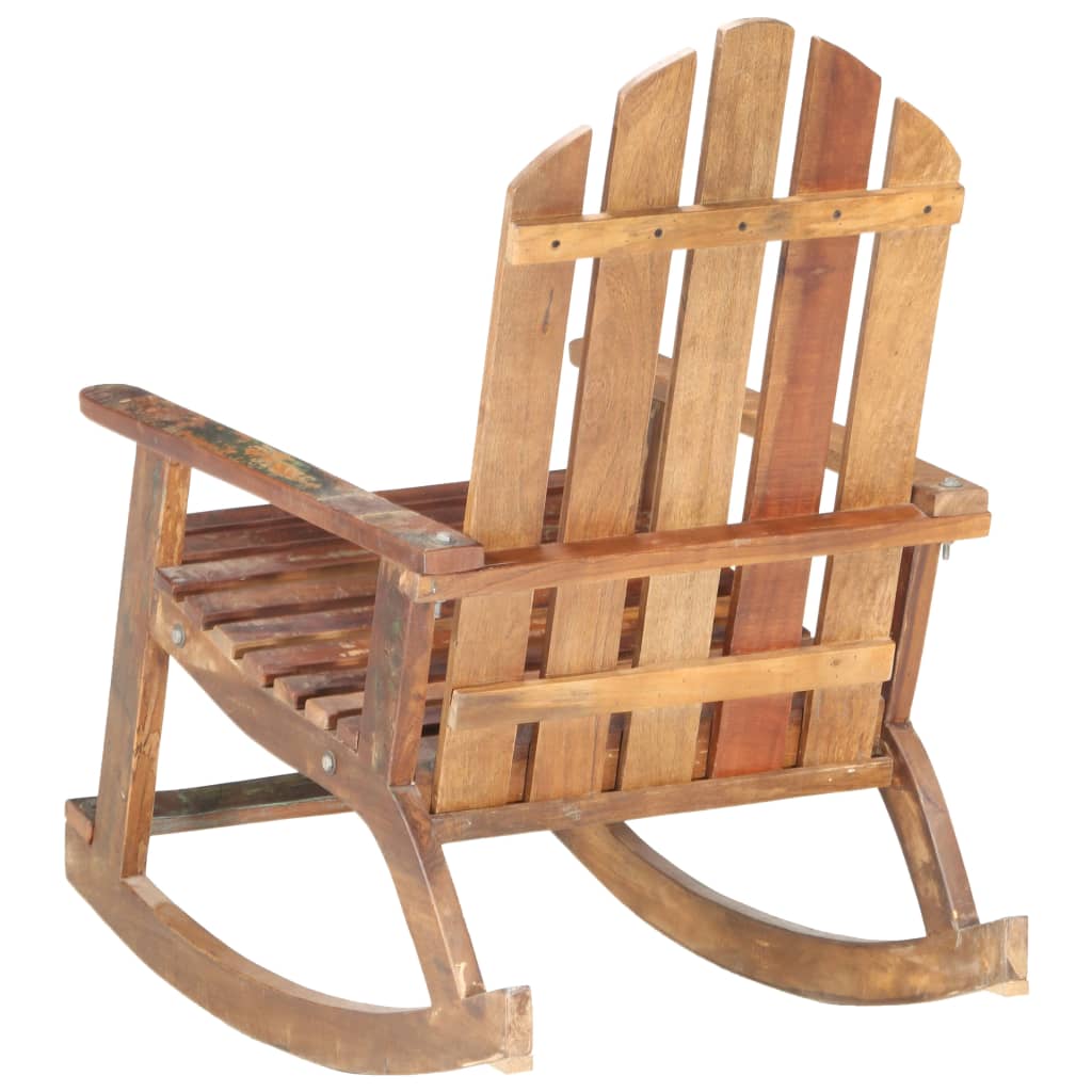 Supama sodo kėdė, perdirbtos medienos masyvas