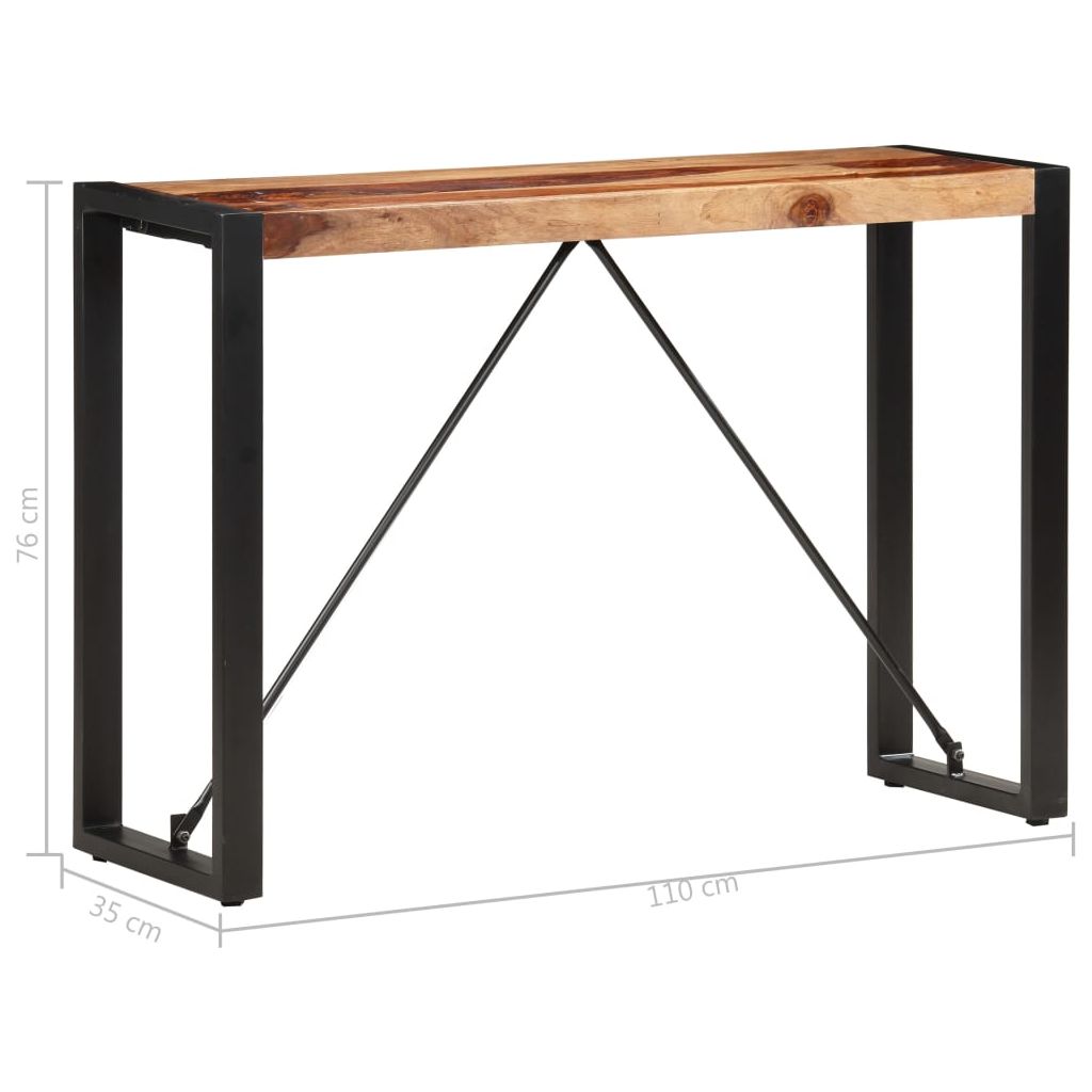 Konsolinis staliukas, 110x35x76cm, dalbergijos masyvas