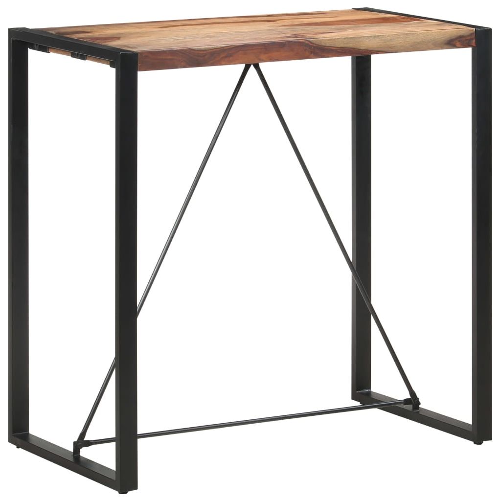 Baro stalas, 110x60x110cm, rausvosios dalbergijos masyvas