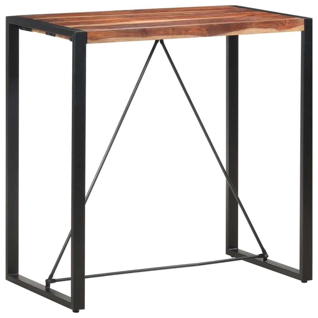 Baro stalas, 110x60x110cm, rausvosios dalbergijos masyvas