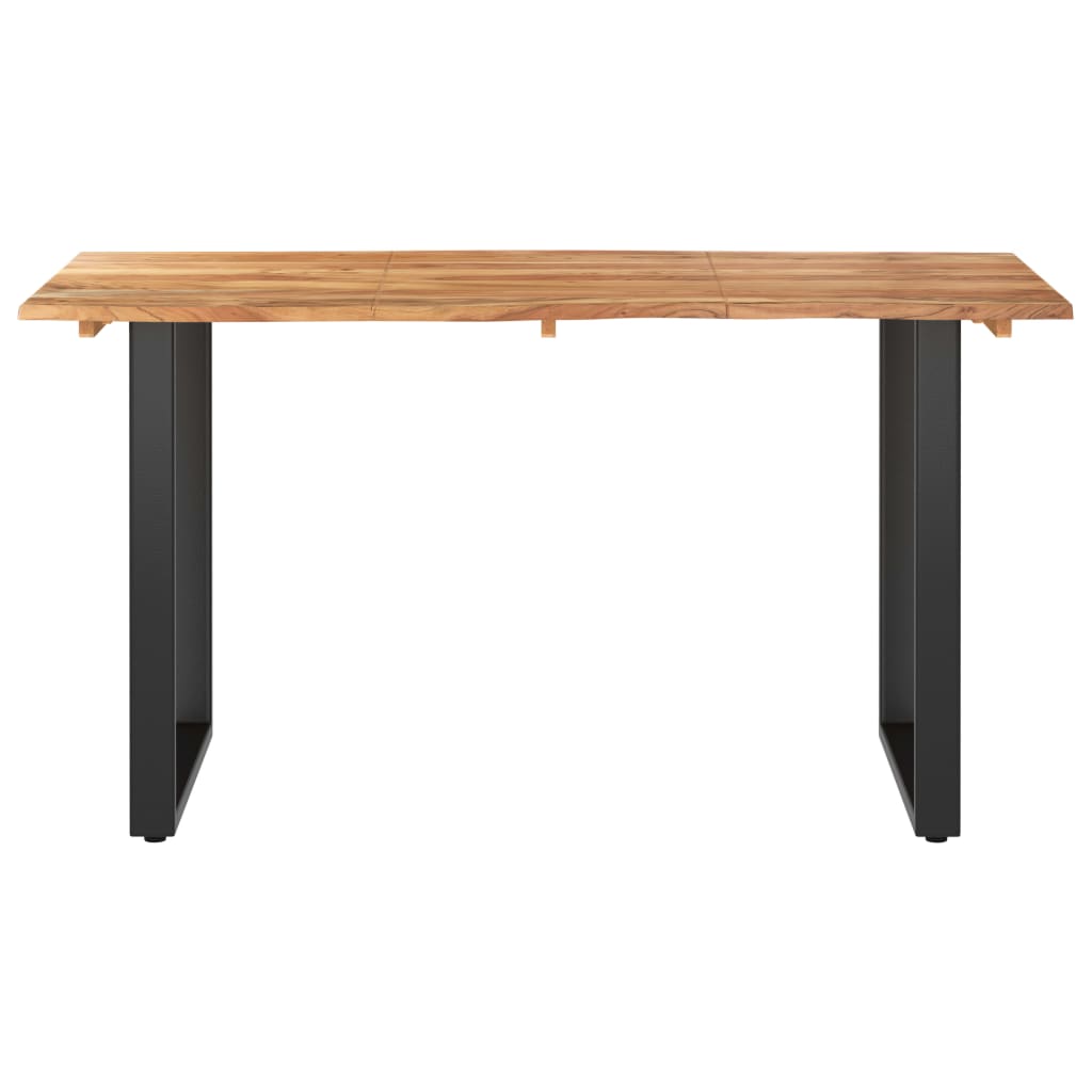 Valgomojo stalas, 140x70x76cm, akacijos medienos masyvas