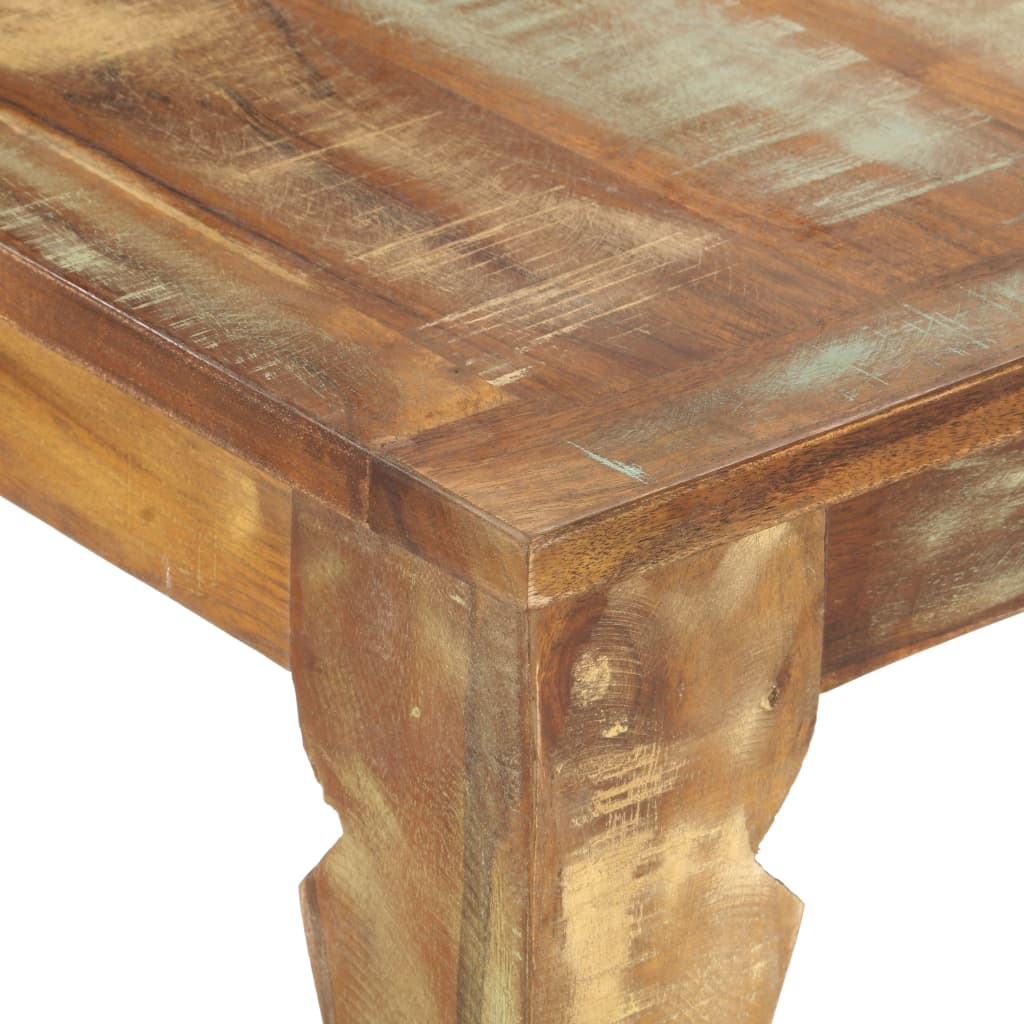 Valgomojo stalas, 140x70x76cm, perdirbtos medienos masyvas