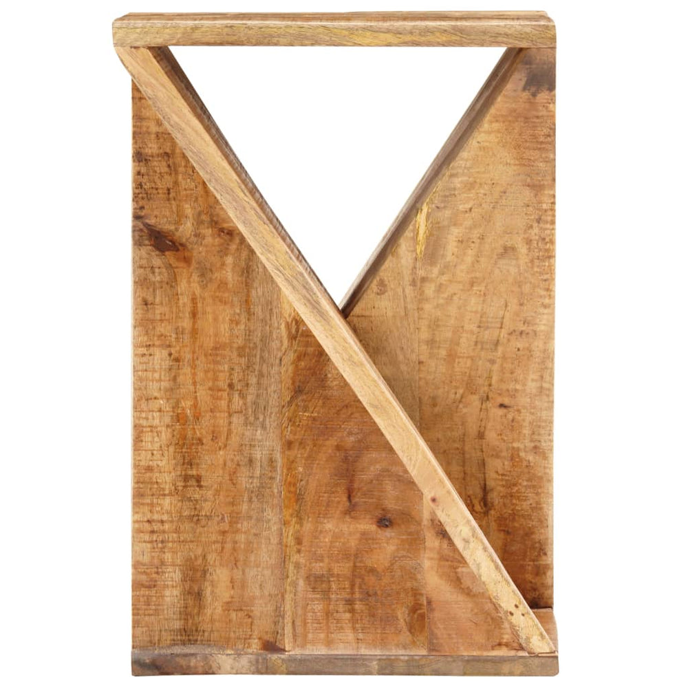 Šoninis staliukas, 35x35x55cm, mango medienos masyvas