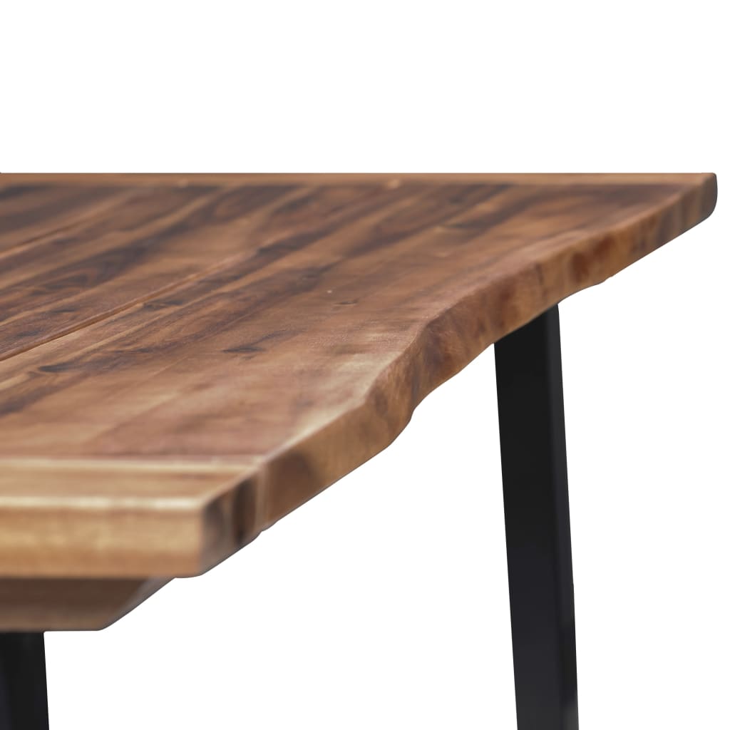 Valgomojo stalas, 180x90cm, akacijos medienos masyvas