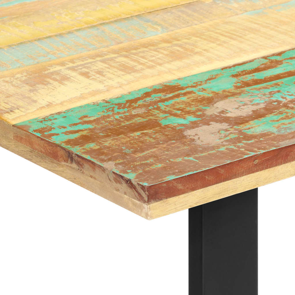 Valgomojo stalas, 140x70x76cm, perdirbtos medienos masyvas