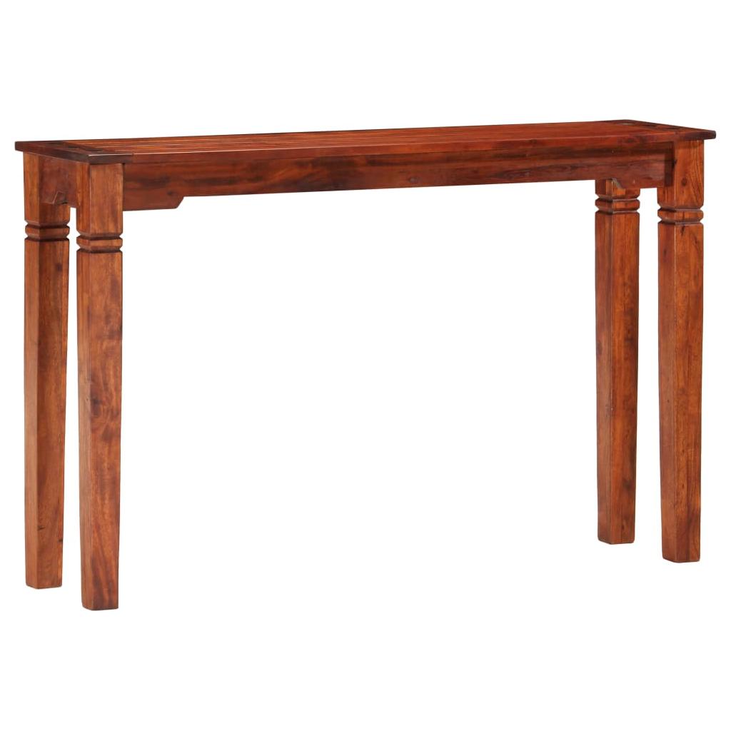 Konsolinis staliukas, 120x30x76cm, akacijos medienos masyvas