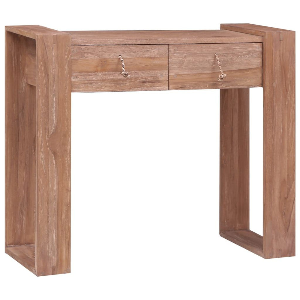 Konsolinis staliukas, 90x35x75cm, tikmedžio medienos masyvas