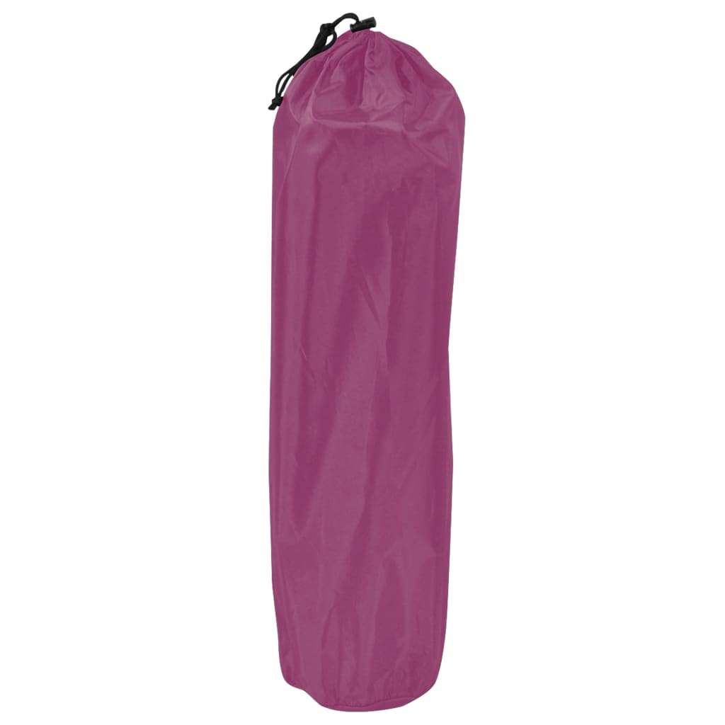Pripučiamas čiužinys su pagalve, rožinės spalvos, 66x200cm