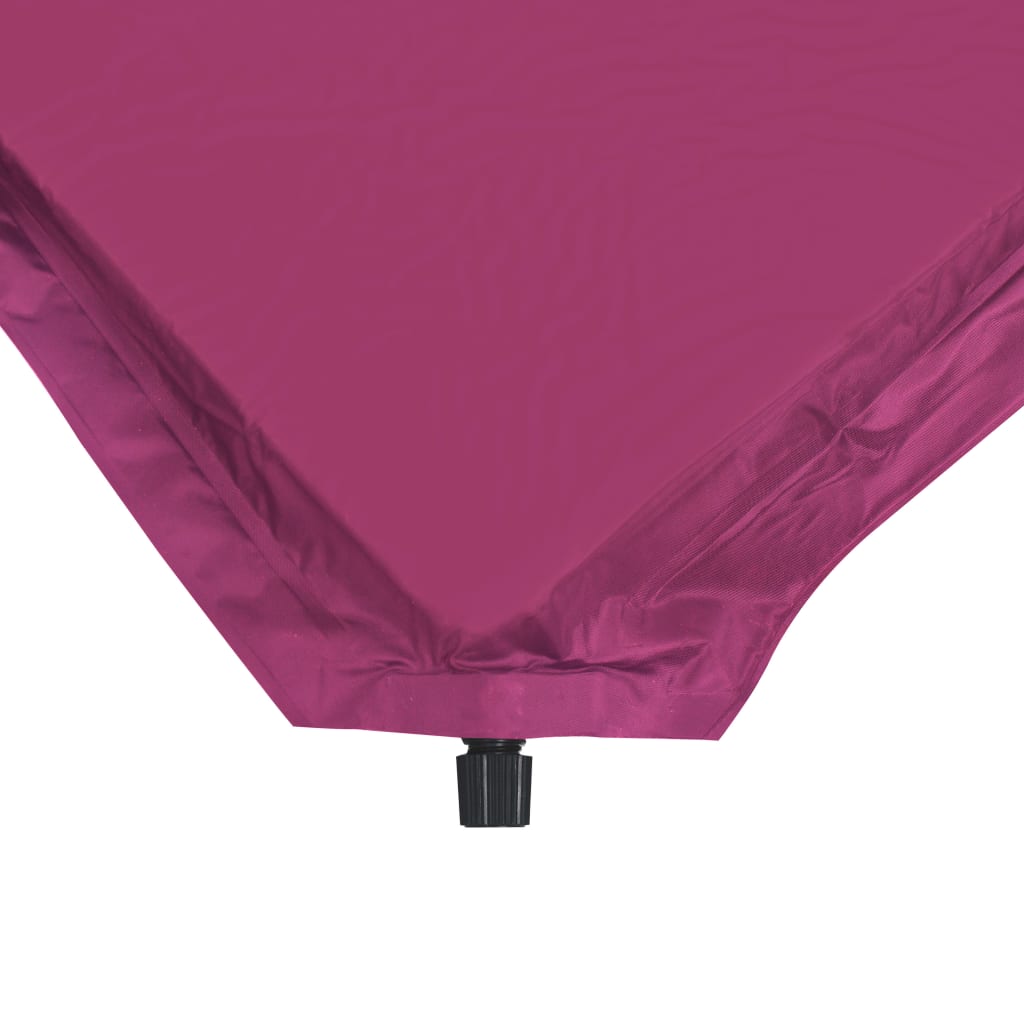 Pripučiamas čiužinys su pagalve, rožinės spalvos, 130x190cm