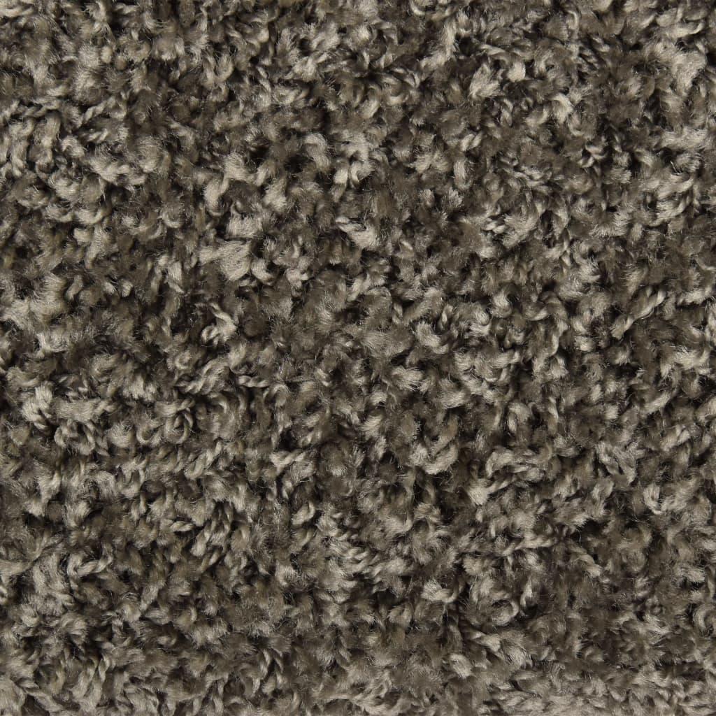 Laiptų kilimėliai, 15vnt., pilkos spalvos, 65x25cm