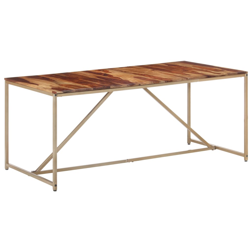 Valgomojo stalas, 180x90x76cm, rausvosios dalbergijos masyvas
