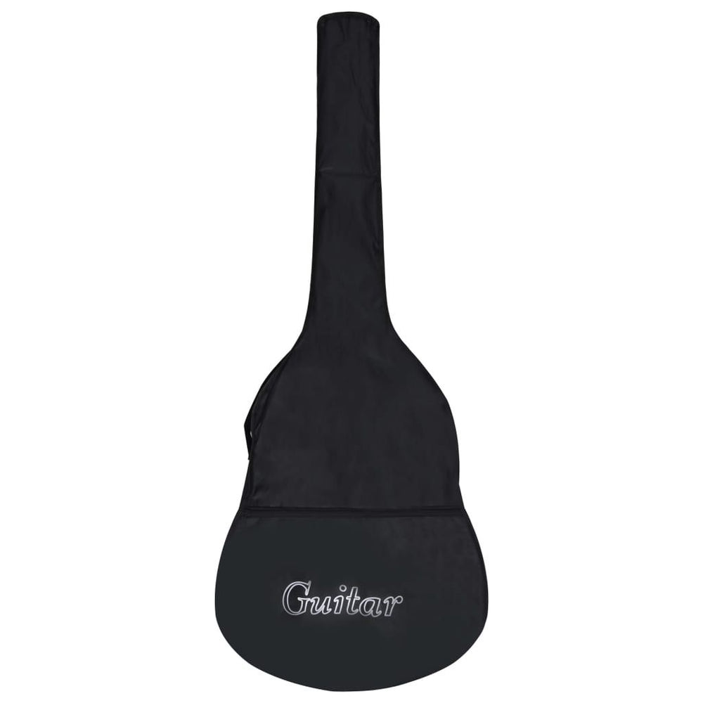 Gitaros dėklas 4/4 dydžio gitarai, juodas, 102x36,5cm, audinys