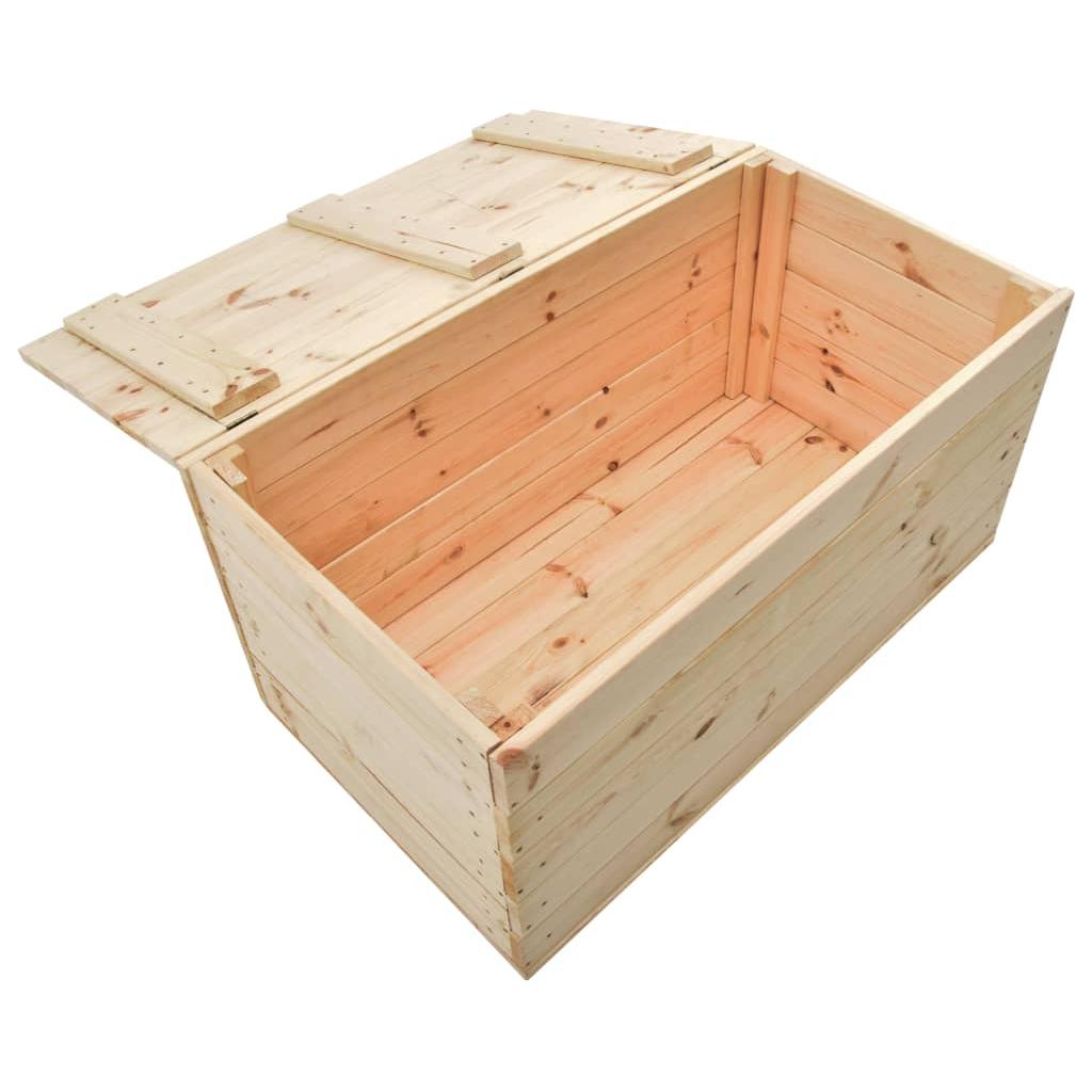 Daiktadėžė, 100x54x50,7cm, pušies medienos masyvas