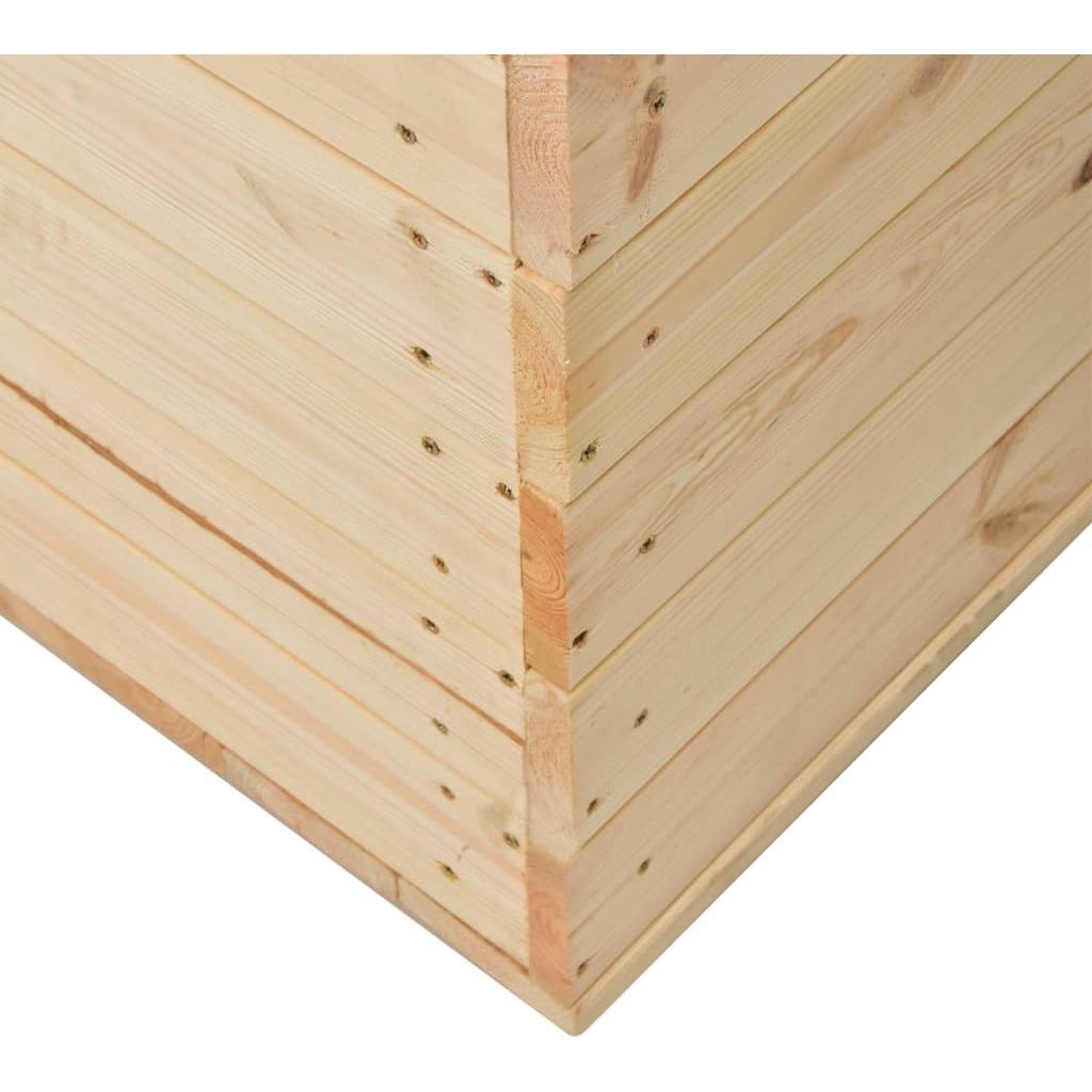 Daiktadėžė, 120x63x50,7cm, pušies medienos masyvas