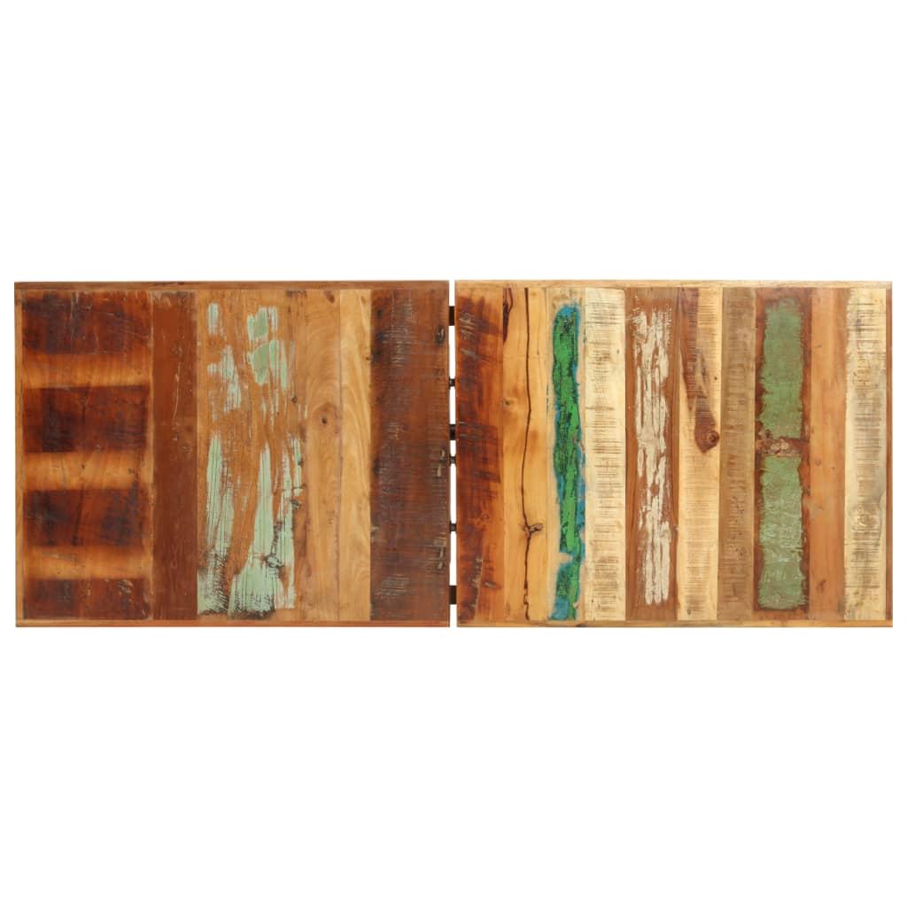 Baro baldų komplektas, 9 dalių, perdirbtos medienos masyvas