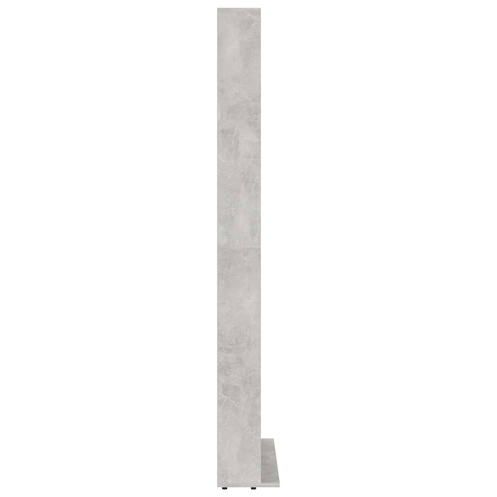Spintelė diskams, betono pilka, 102x16x177,5cm, MDP (80178)