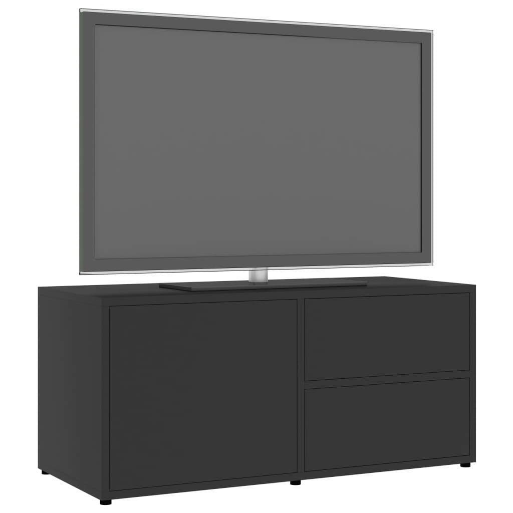 Televizoriaus spintelė, pilkos spalvos, 80x34x36cm, MDP