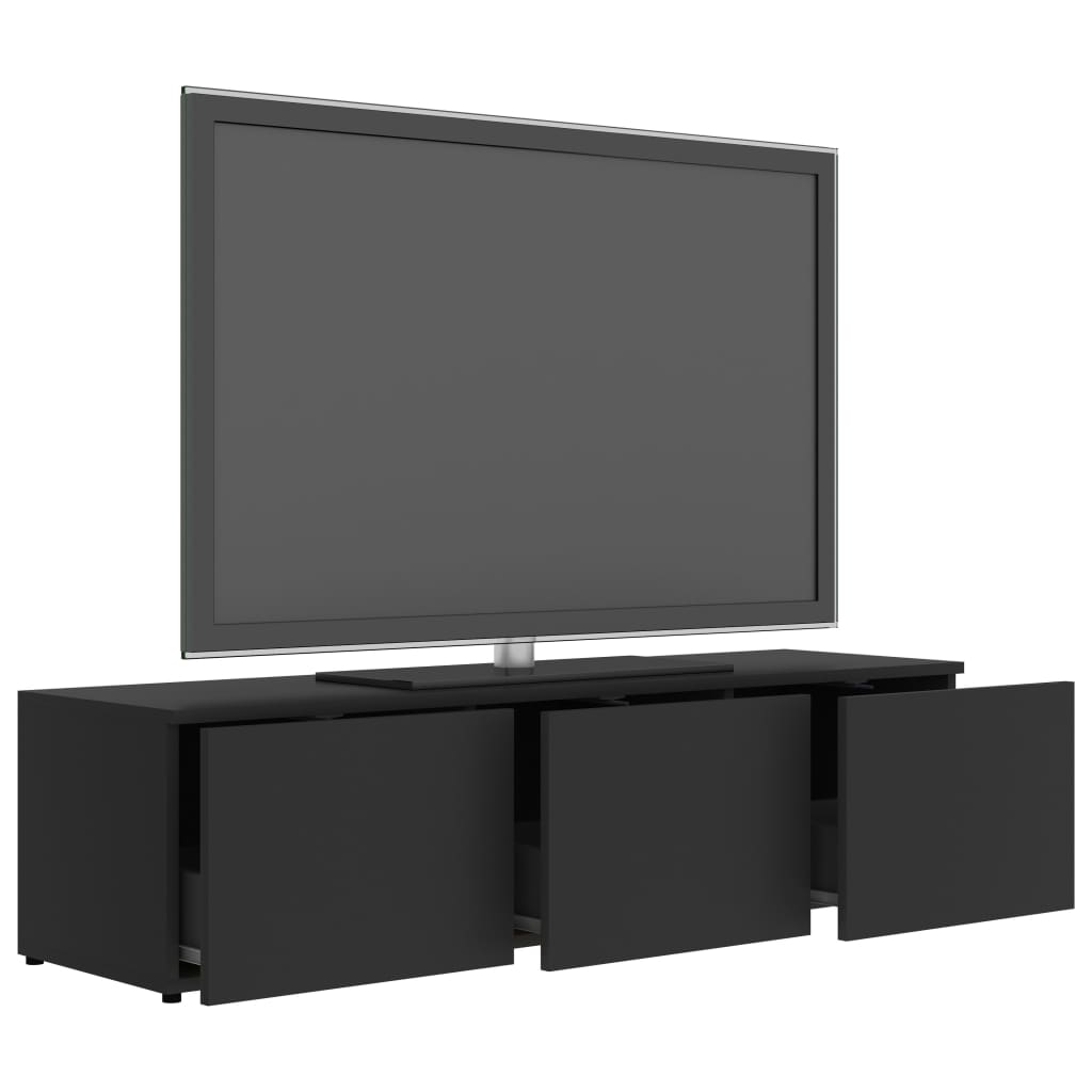 Televizoriaus spintelė, pilkos spalvos, 120x34x30cm, MDP