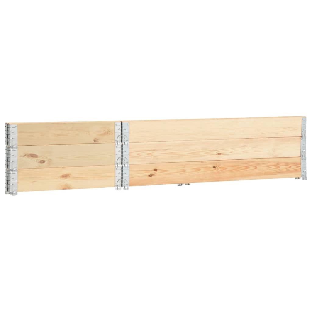 Padėklų apvadai, 3vnt., 50x150cm, pušies medienos masyvas