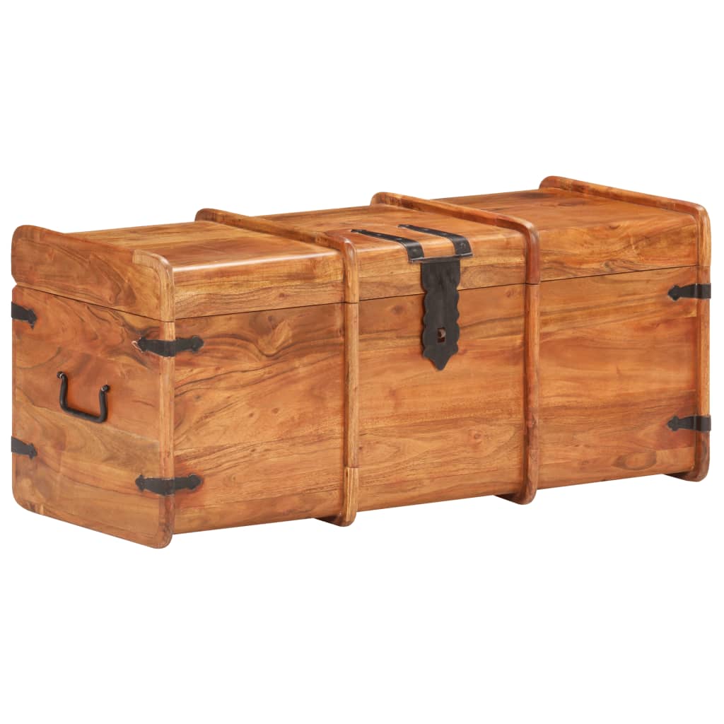 Skrynia-daiktadėžė, 90x40x40cm, akacijos medienos masyvas