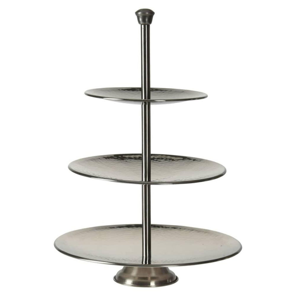 Excellent Houseware Serviravimo stovas, 3 aukštų, 36,5cm, plienas