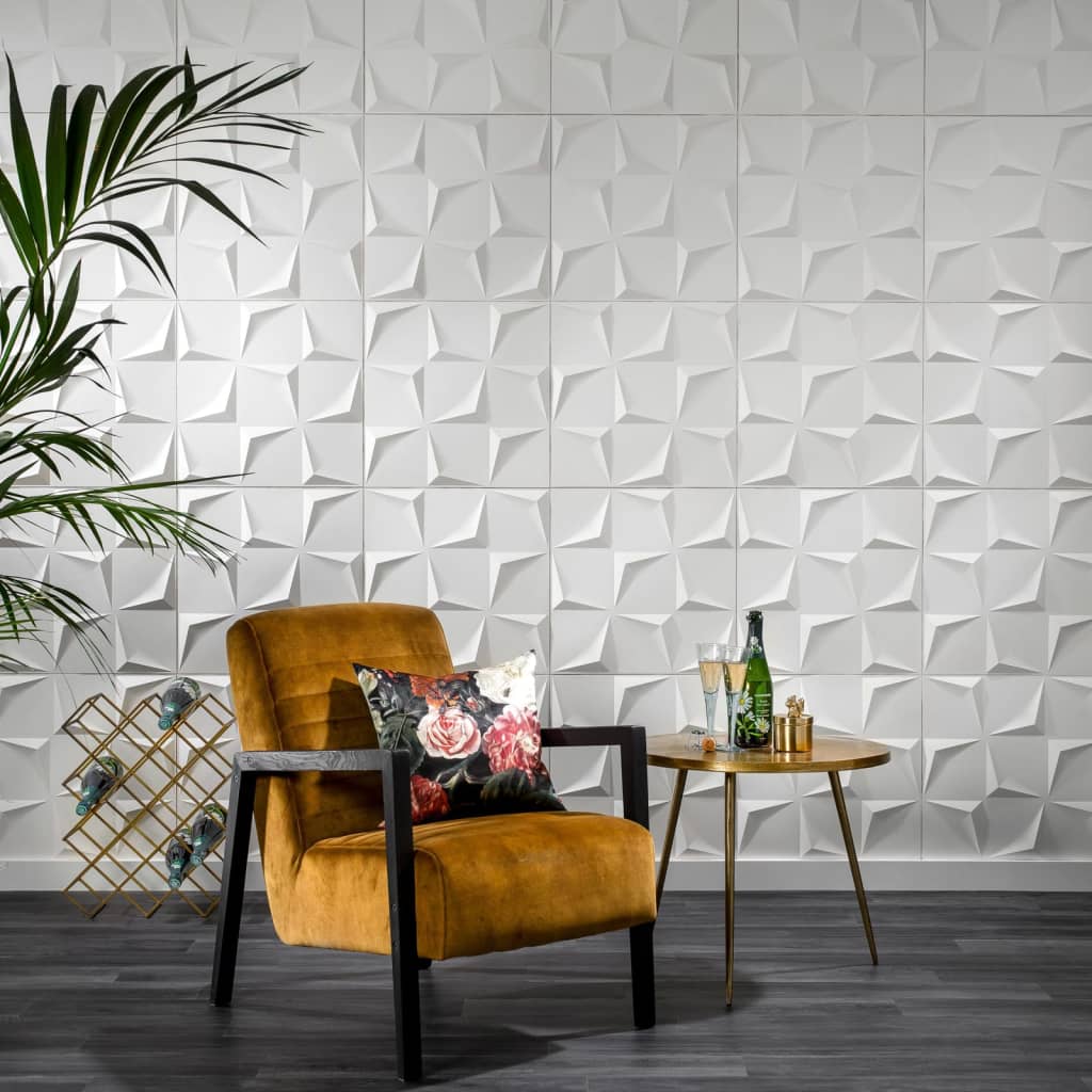 WallArt 3D Sienos plokštės Beau 12 vnt. GA-WA28