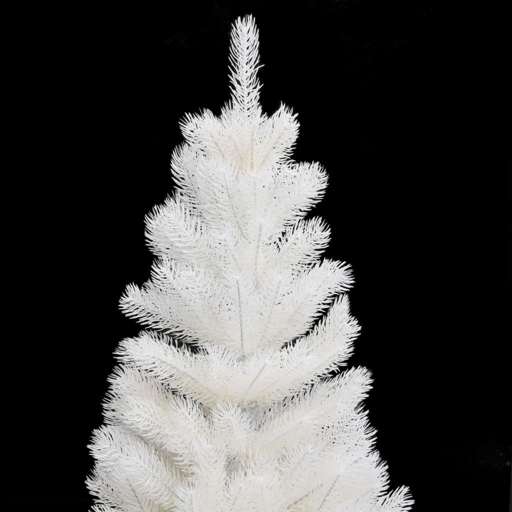 Dirbtinė Kalėdų eglutė su vazonu, baltos spalvos, 65cm, PE