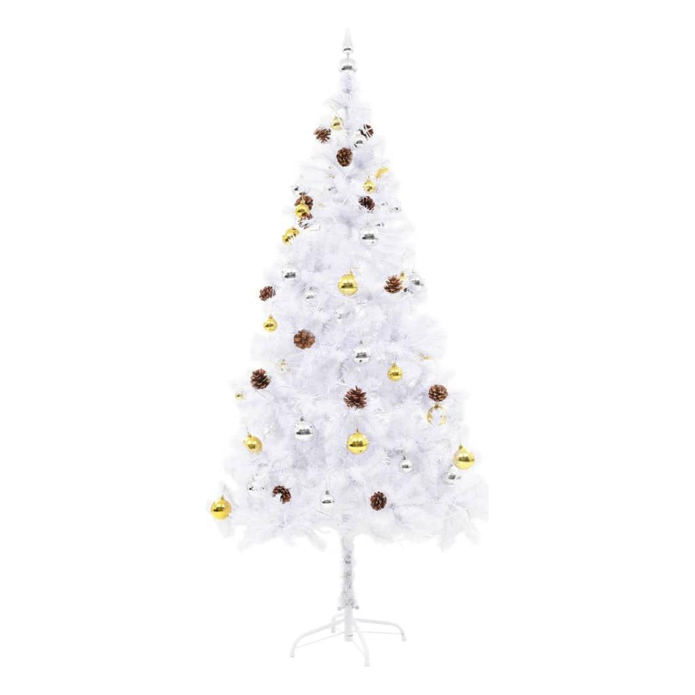 Dirbtinė Kalėdų eglutė su žaisliukais CRYSTAL, 180cm