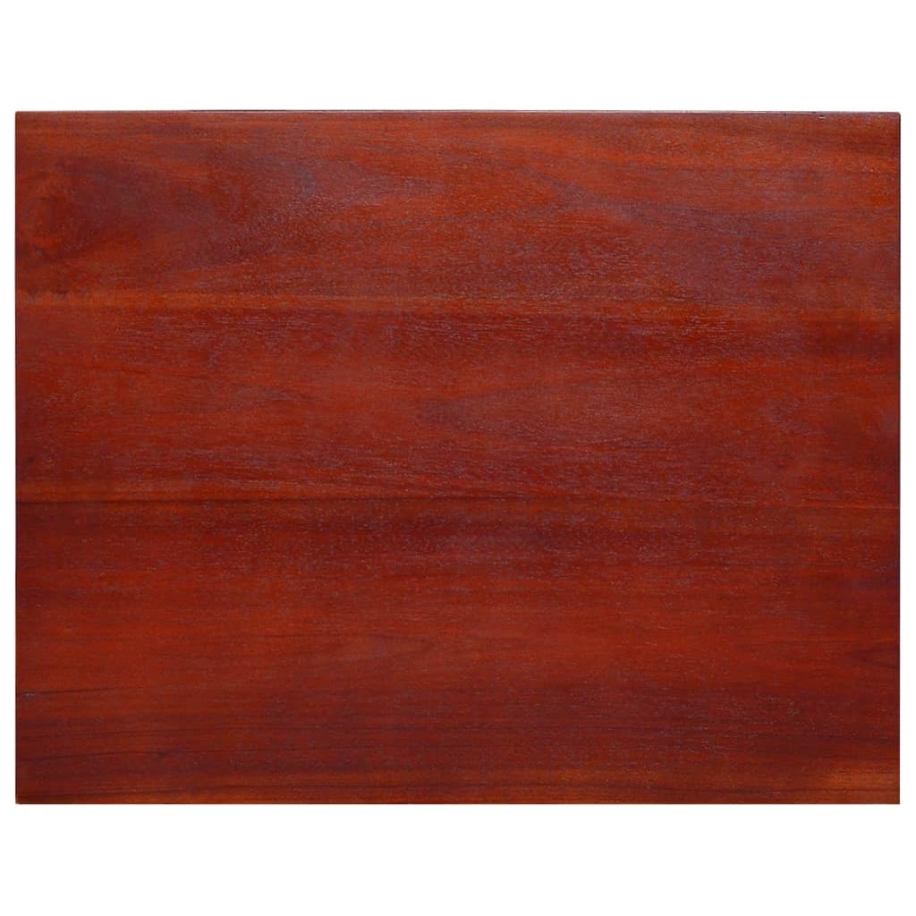 Komoda su stalčiais, ruda, 45x35x100cm, raudonmedžio masyvas