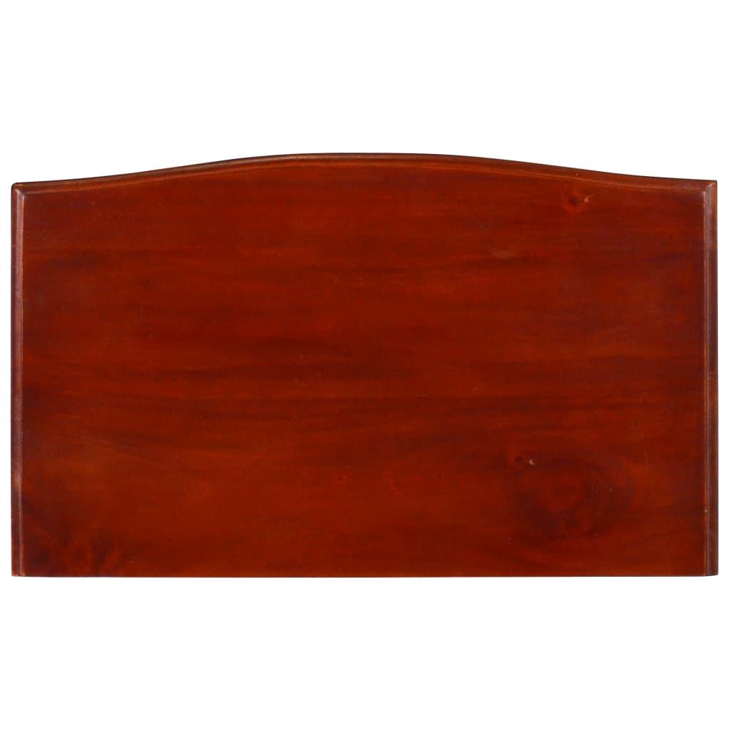 Konsolinis staliukas, rudas, 50x30x75cm, raudonmedžio masyvas