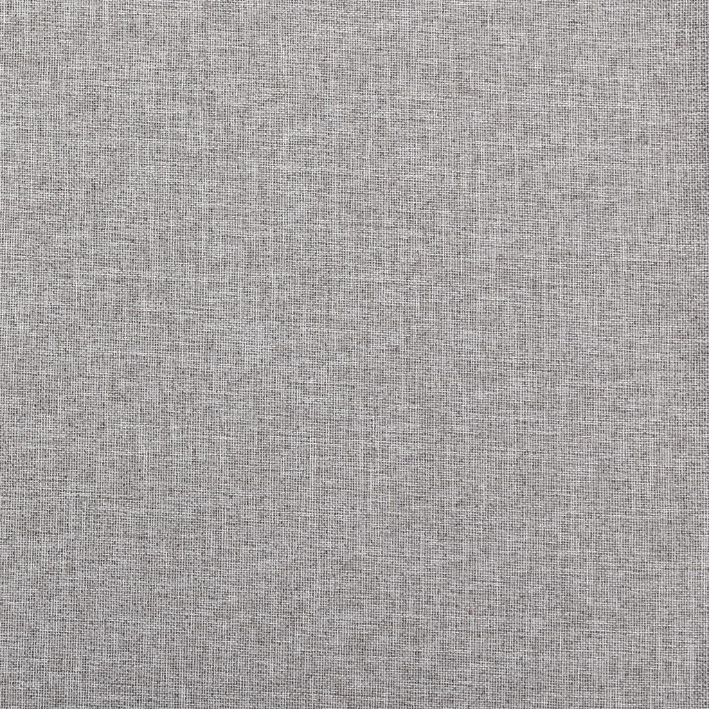Naktinės užuolaidos su kilputėmis, 2vnt., pilkos, 140x245cm