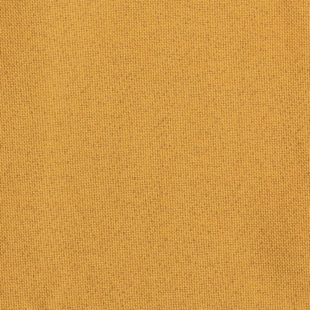 Naktinės užuolaidos su kilputėmis, 2vnt., geltonos, 140x225cm