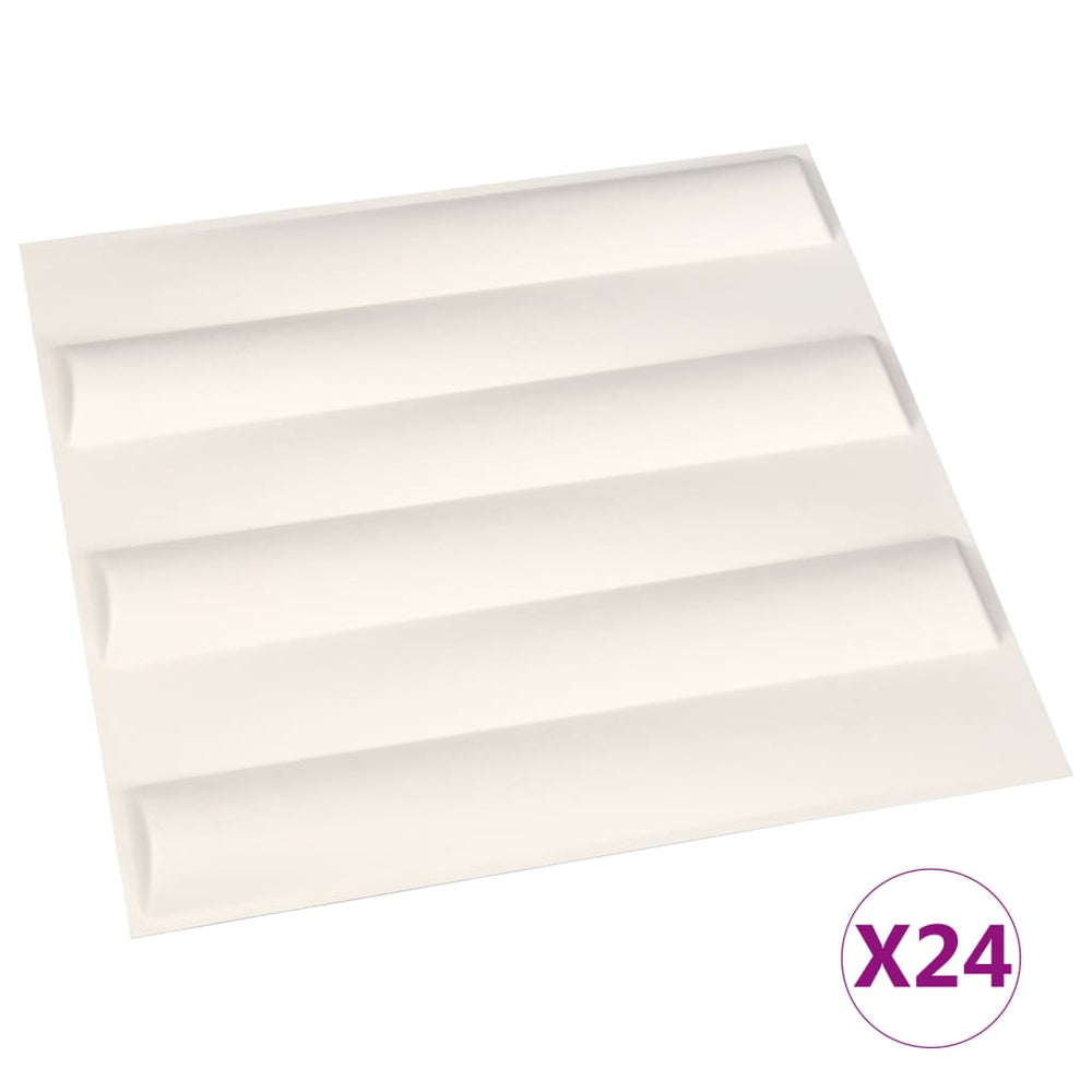Sienos plokštės, 24vnt., 0,5x0,5m, 6m², 3D