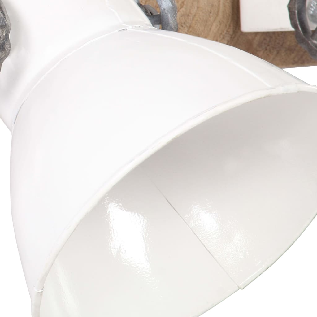 Sieninis šviestuvas, baltos spalvos, 65x25cm, E27