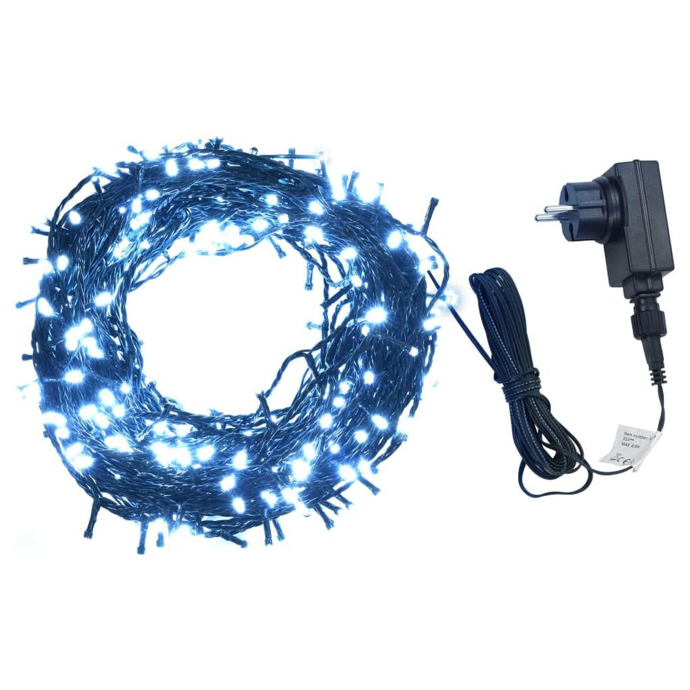 Girlianda su 2000 LED lempučių, šalta balta, 200mm, IP44