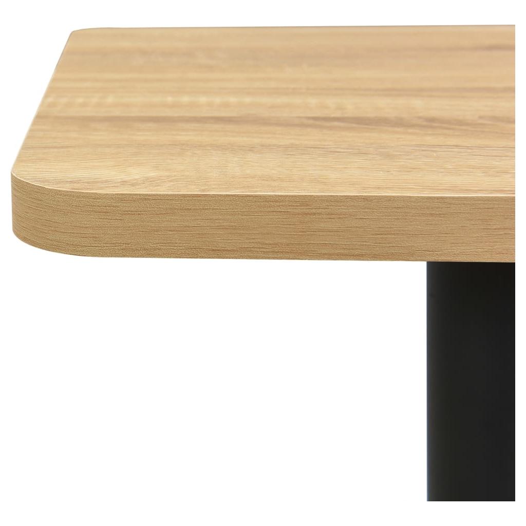 Bistro staliukas, ąžuolo, 50x50x107cm, mediena ir plienas