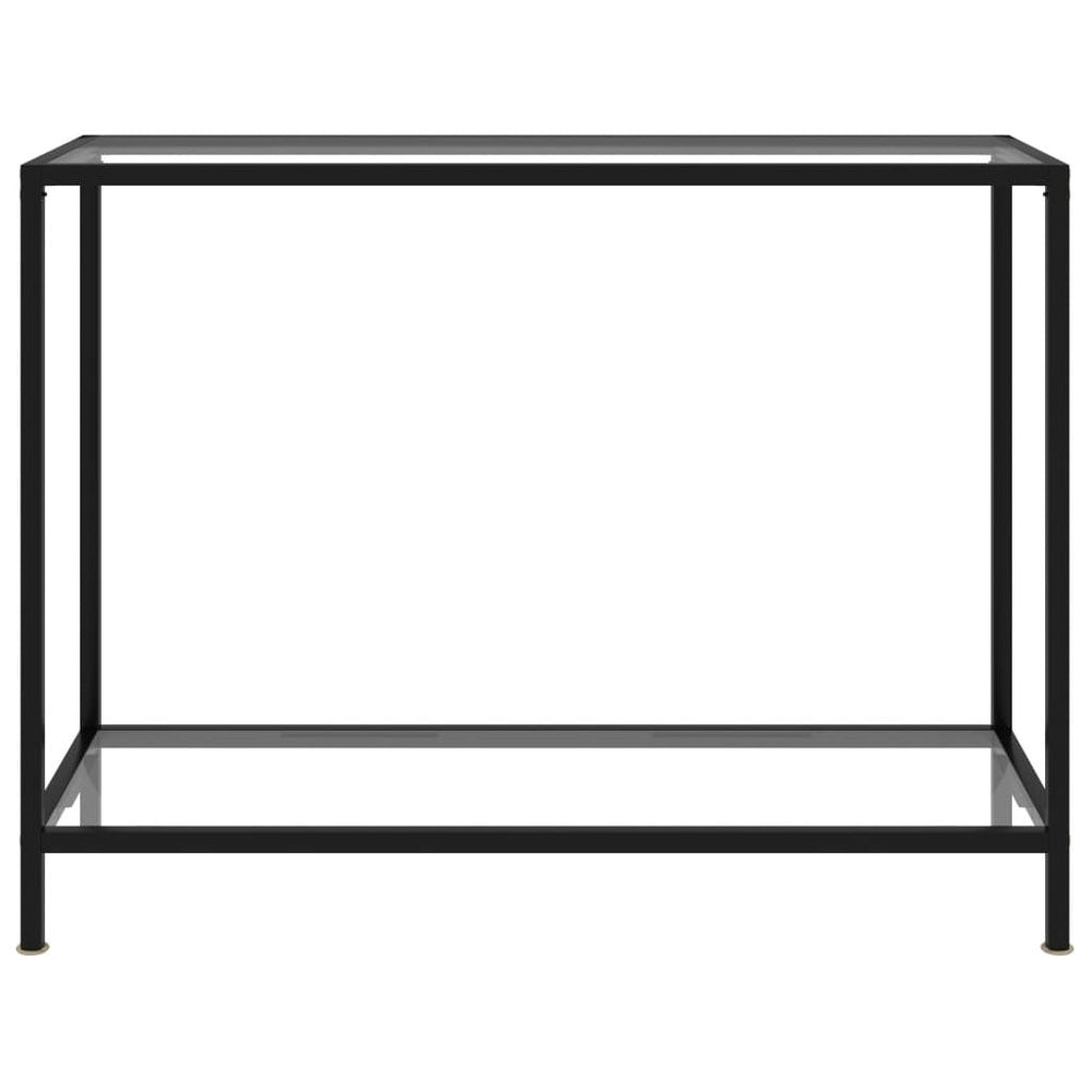 Konsolinis staliukas, skaidrus, 100x35x75cm, grūdintas stiklas