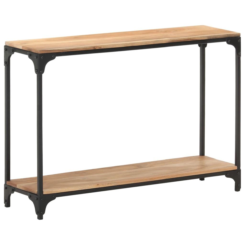 Konsolinis staliukas, 110x30x75cm, akacijos medienos masyvas