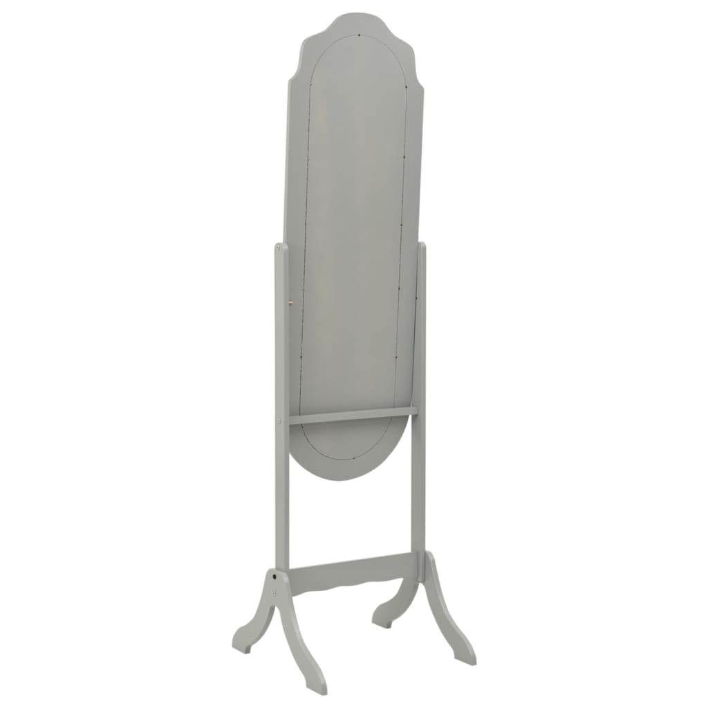 Pastatomas veidrodis, pilkos spalvos, 46x48x164cm