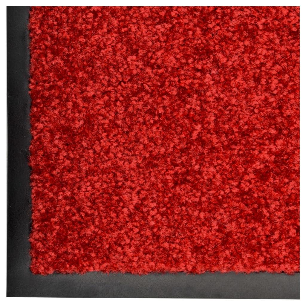 Durų kilimėlis, raudonos spalvos, 60x180cm, plaunamas