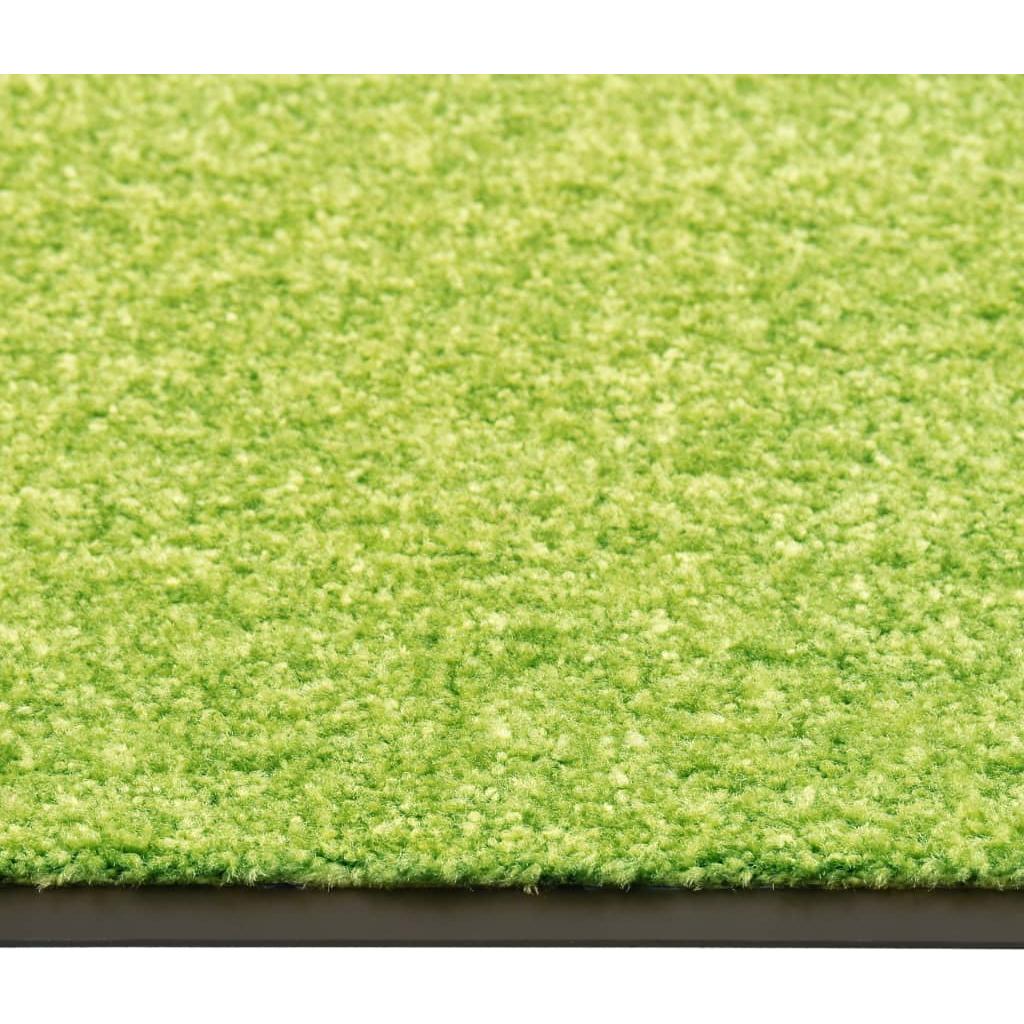 Durų kilimėlis, žalios spalvos, 60x180cm, plaunamas