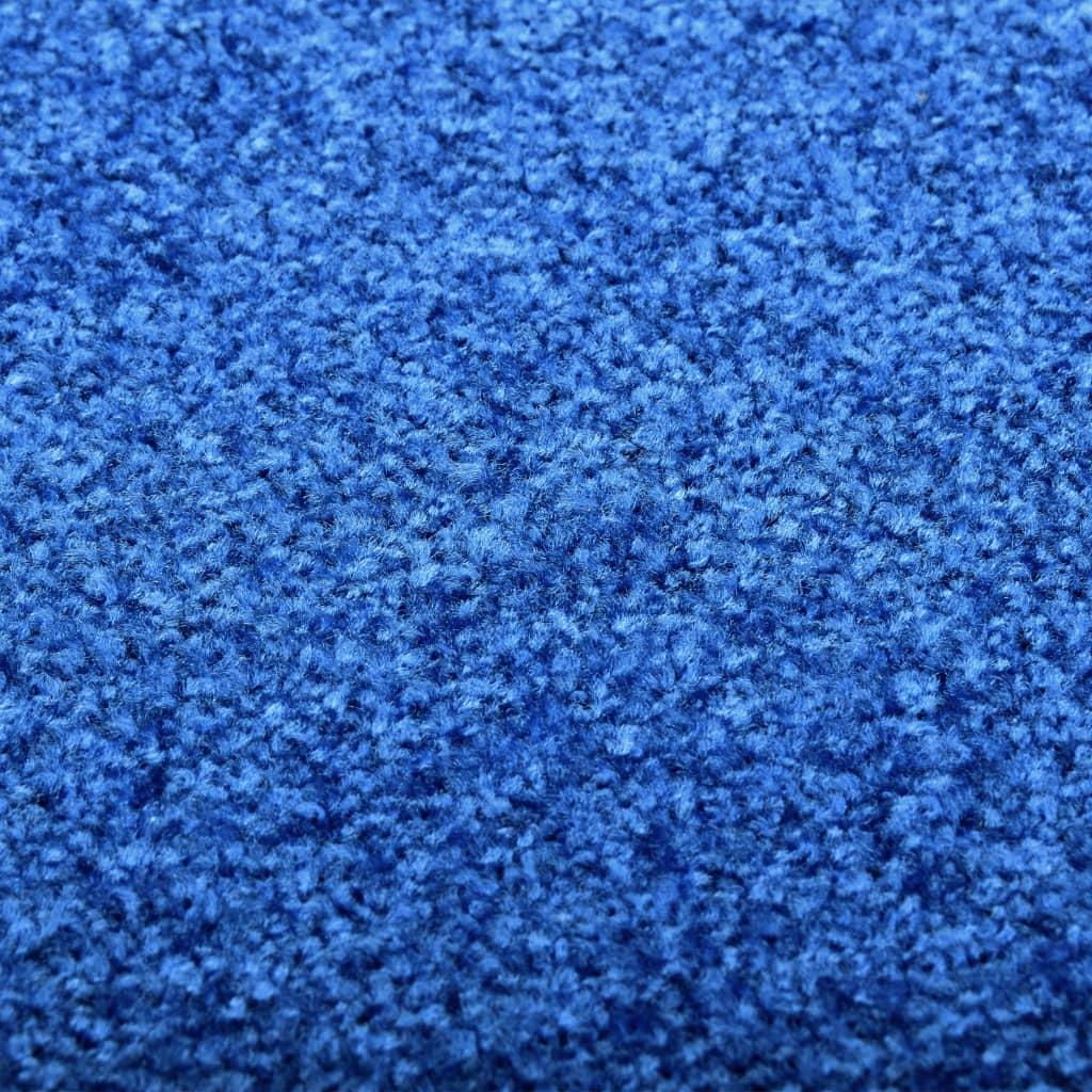 Durų kilimėlis, mėlynos spalvos, 120x180cm, plaunamas
