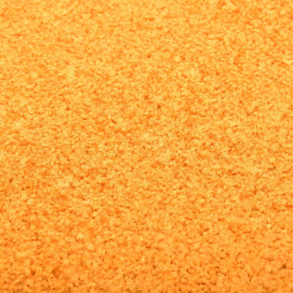 Durų kilimėlis, oranžinės spalvos, 60x180cm, plaunamas