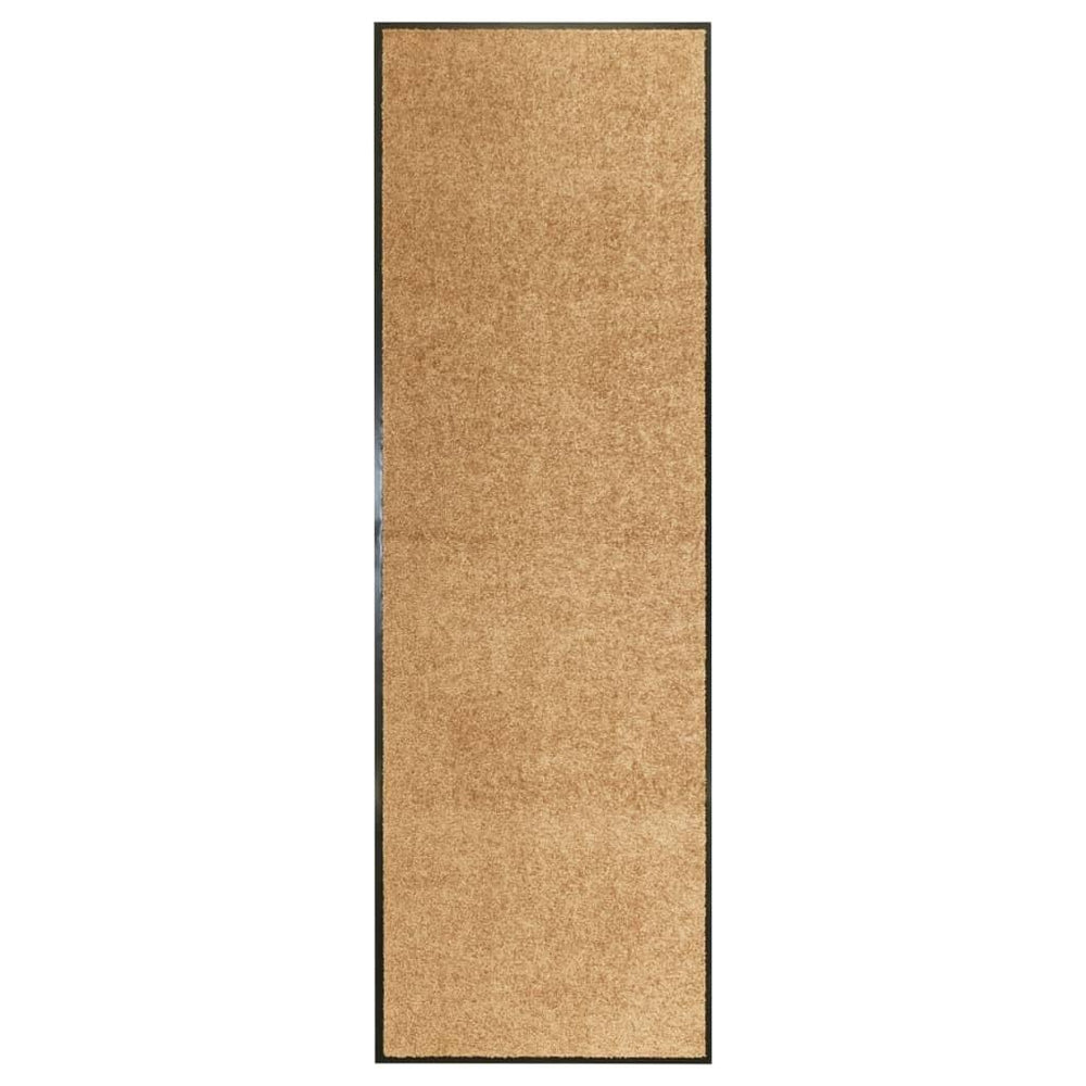Durų kilimėlis, kreminės spalvos, 60x180cm, plaunamas
