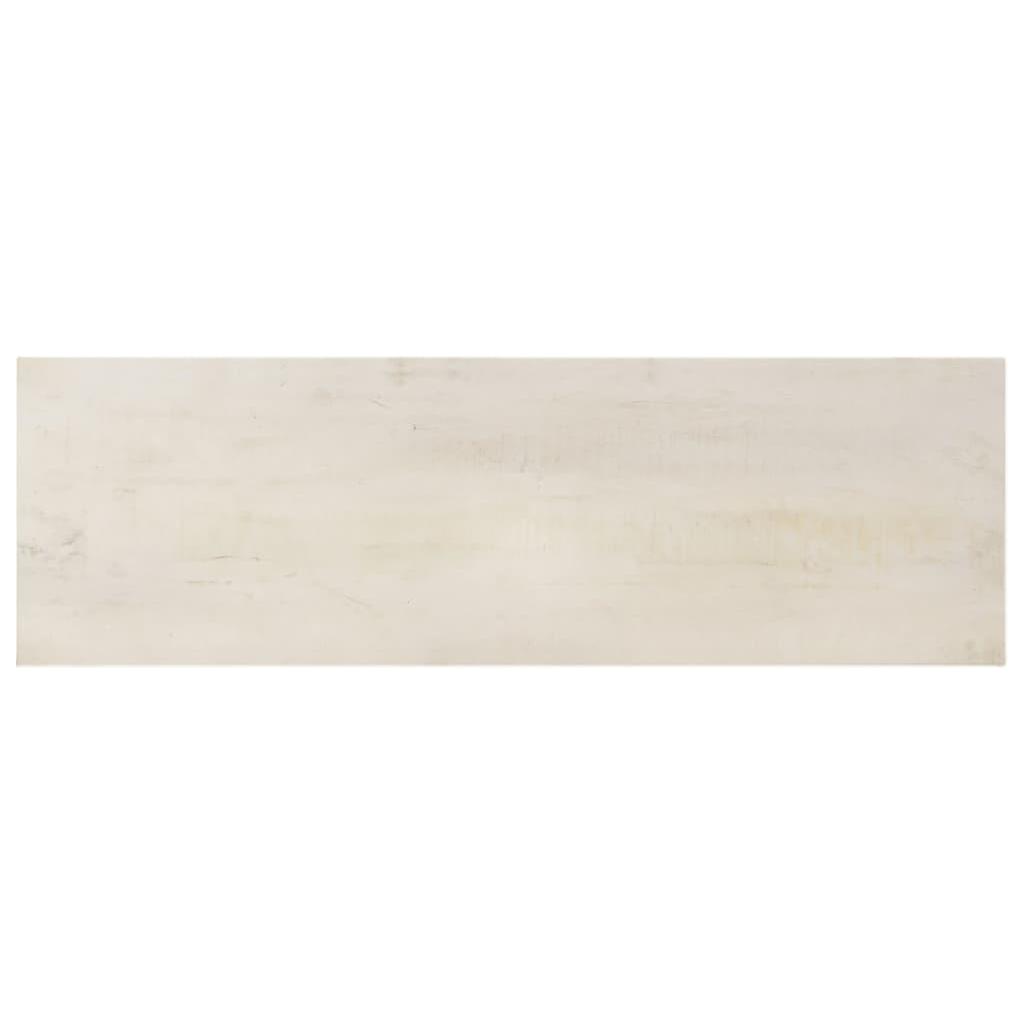 Konsolinis staliukas, baltas, 115x35x77cm, mango mediena