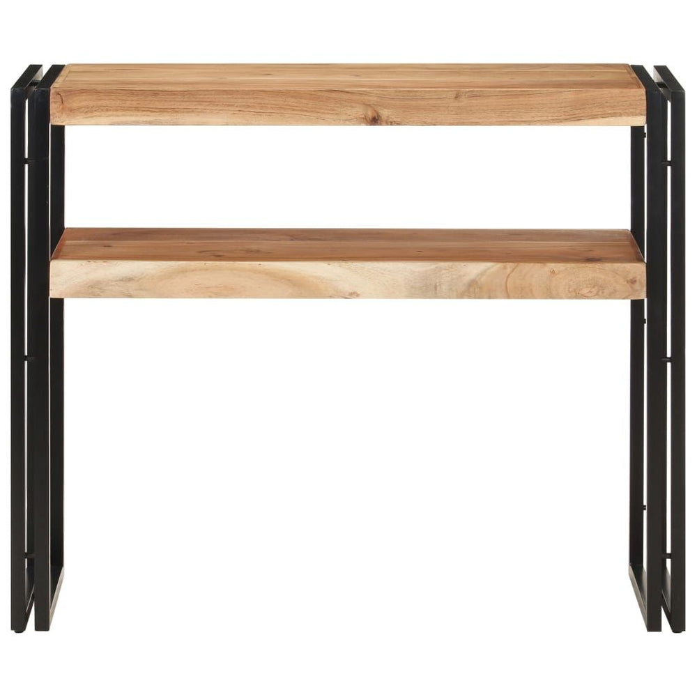 Konsolinis staliukas, 90x30x75cm, akacijos medienos masyvas