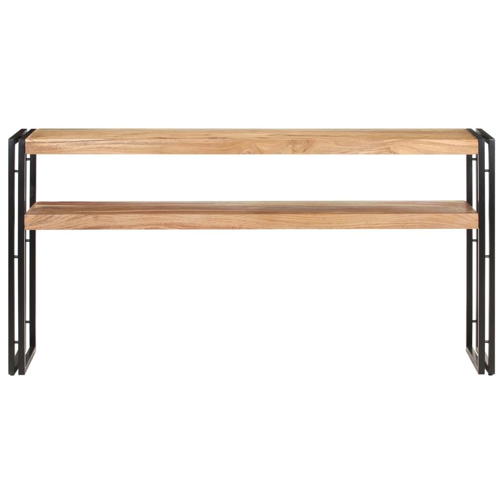 Konsolinis staliukas, 150x30x75cm, akacijos medienos masyvas