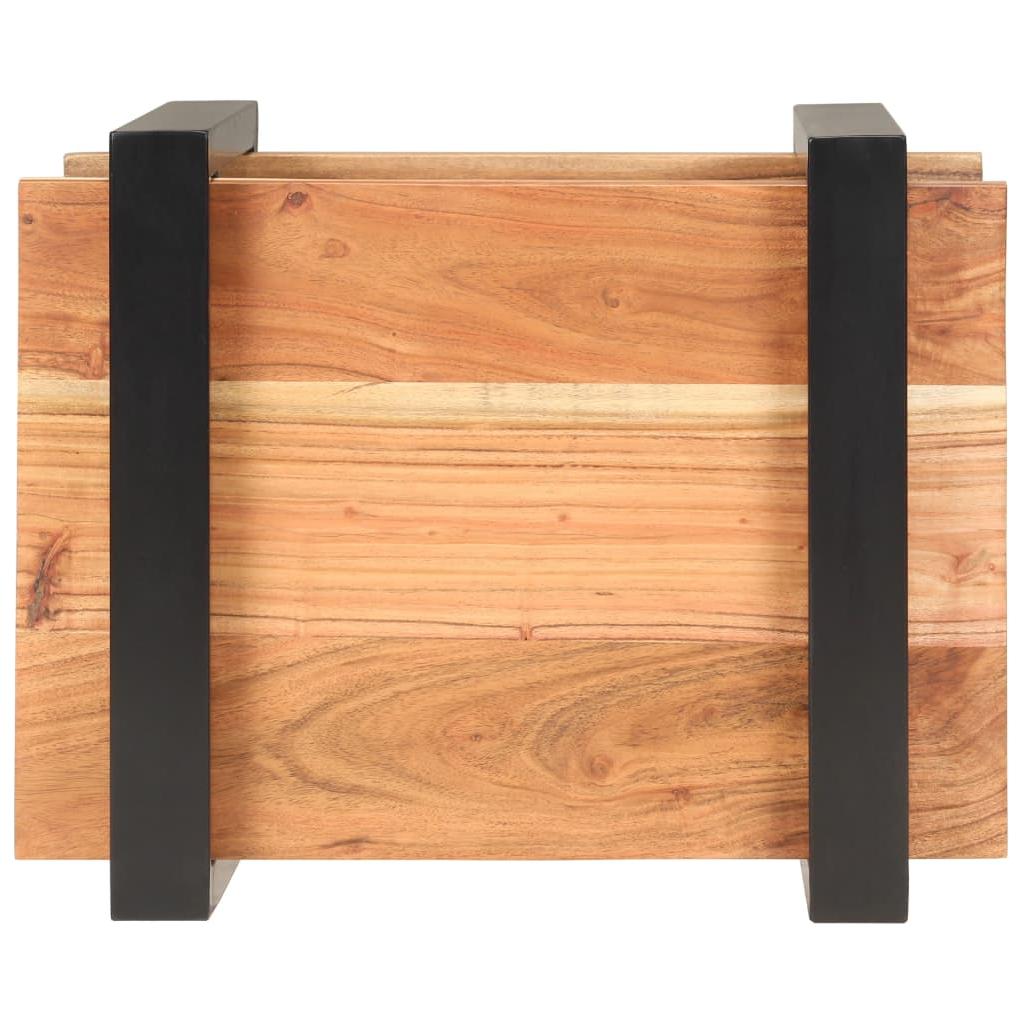 Naktinė spintelė, 50x40x40cm, akacijos medienos masyvas